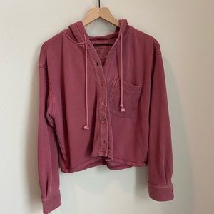 Aerie/American Eagle Pink Jacket size Small